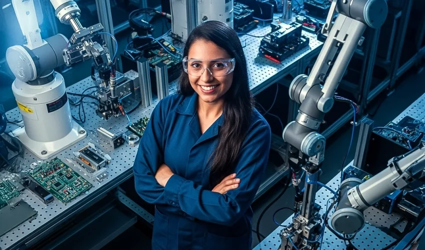 Pesquisadores STEM desenvolvendo tecnologias nos EUA