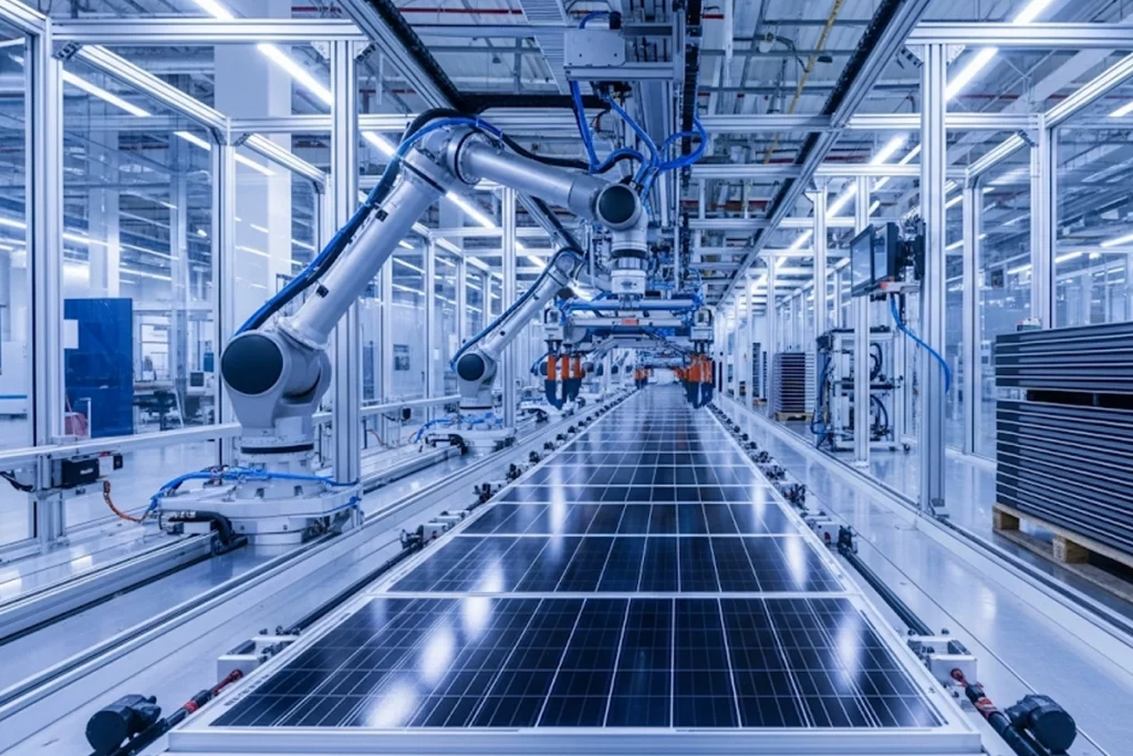 Fábrica de energia solar nos EUA incentivada pelo IRA